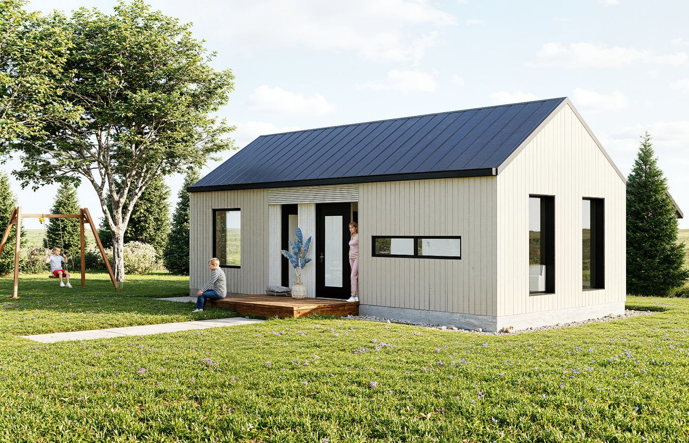1-Bedroom ADU — Scandinavian exterior